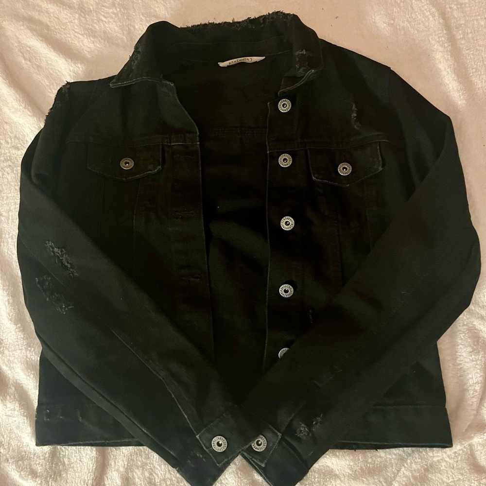 Black new Jean jacket